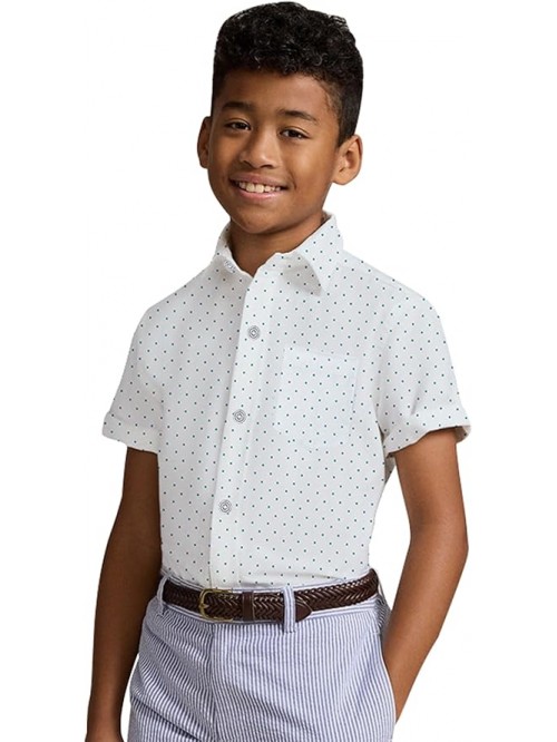 Multicolor Boys Dress Shirts Boy Button Down Shirt...